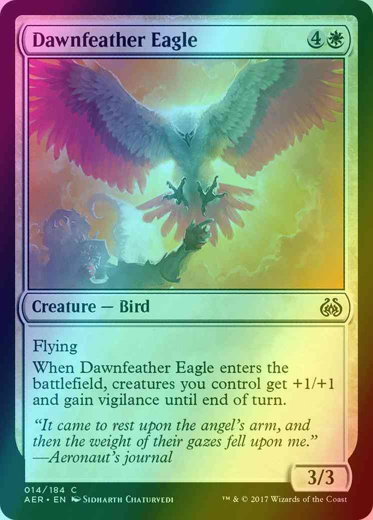 Dawnfeather Eagle [14] [Aether Revolt] [Foil]