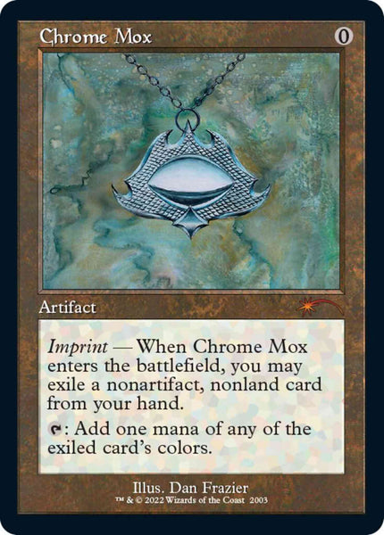 金属モックス/Chrome Mox 旧枠 Secret lair 30th Chrome Mox [2003] [Retro Frame] [30th Anniversary] [Secret Lair
