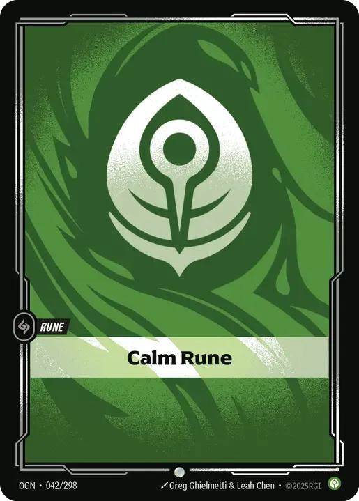 Calm Rune - 042/298 [Origins] [Non-Foil]