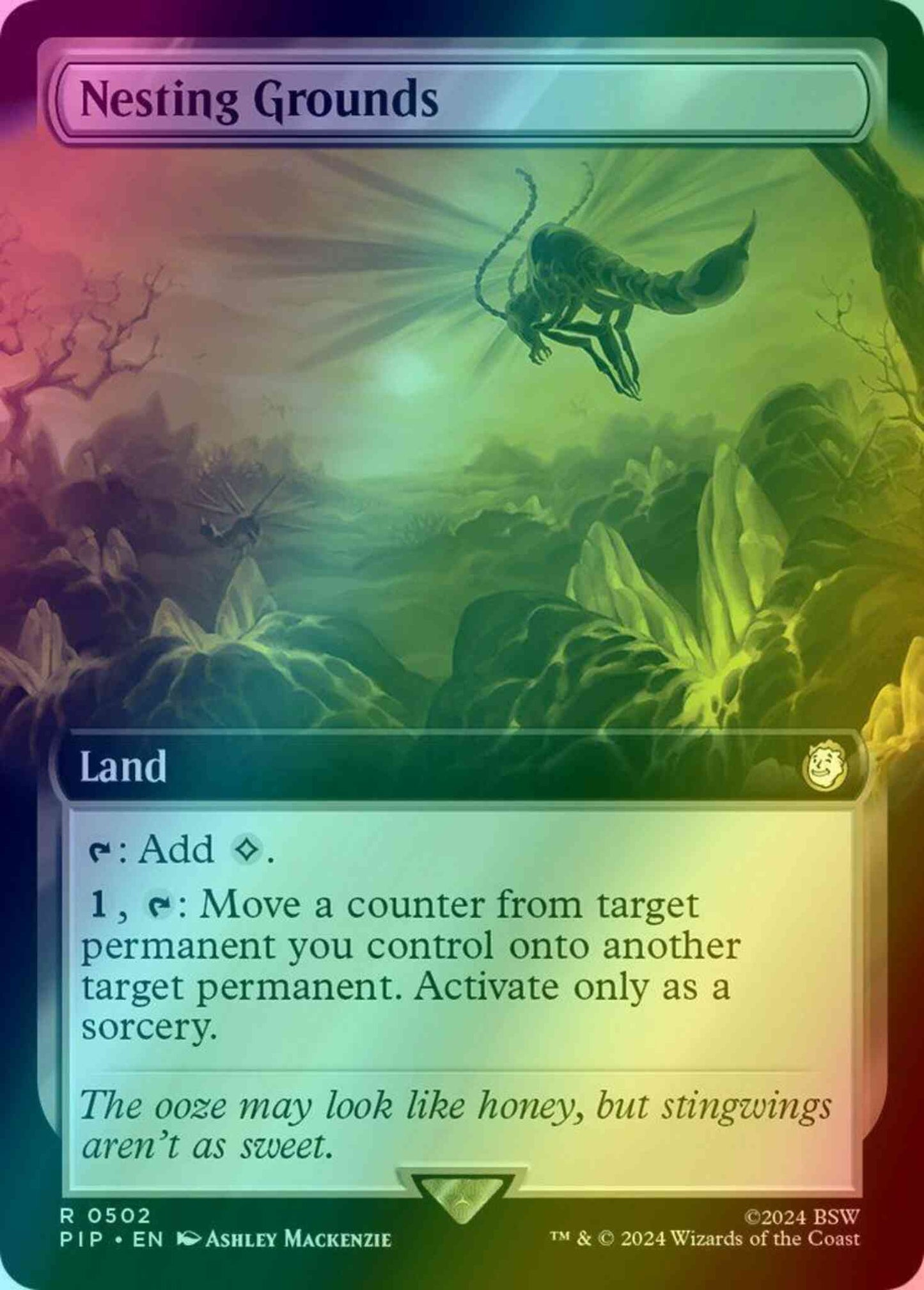 Nesting Grounds [502] [Extended Art] [Fallout] [Foil]