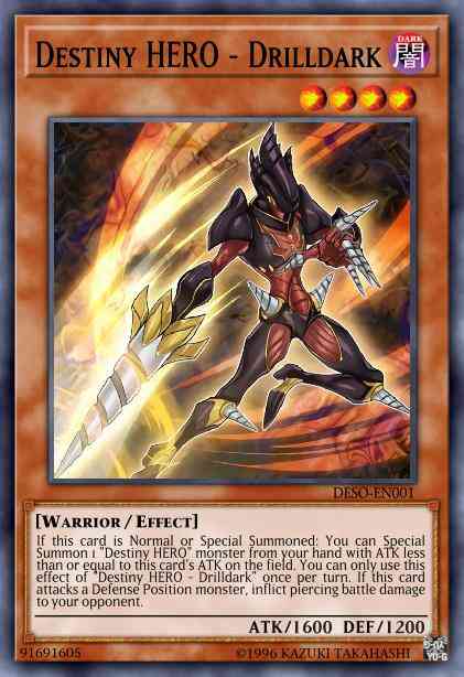 Destiny HERO - Drilldark - LEHD-ENA11 - Common - 1st Edition