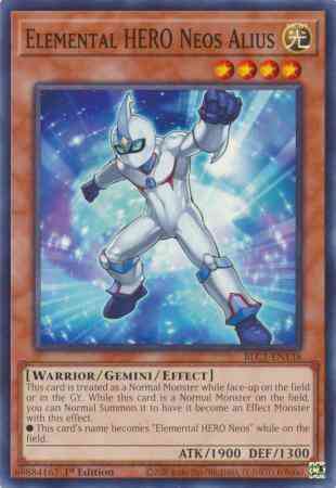 Elemental HERO Neos Alius - BLC1-EN138 - Common - 1st Edition