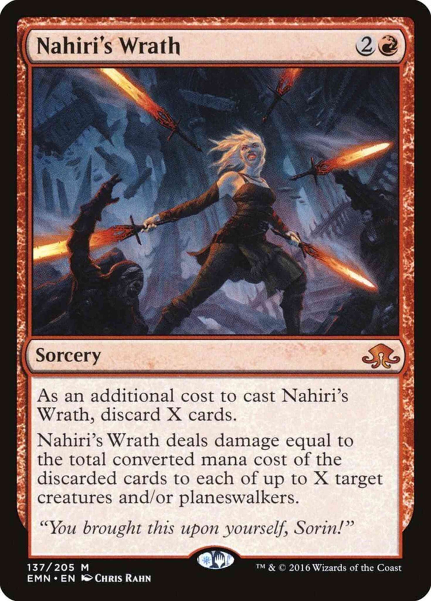 Nahiri's Wrath [137] [Eldritch Moon] [Non-Foil]