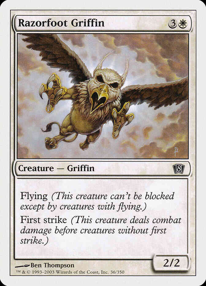 Razorfoot Griffin [36] [Eighth Edition] [Non-Foil]