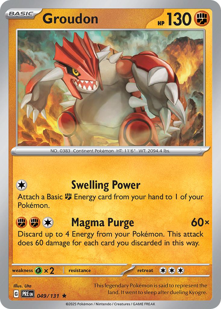 Groudon - 049/131 - Rare [sv085-049] [Holo]