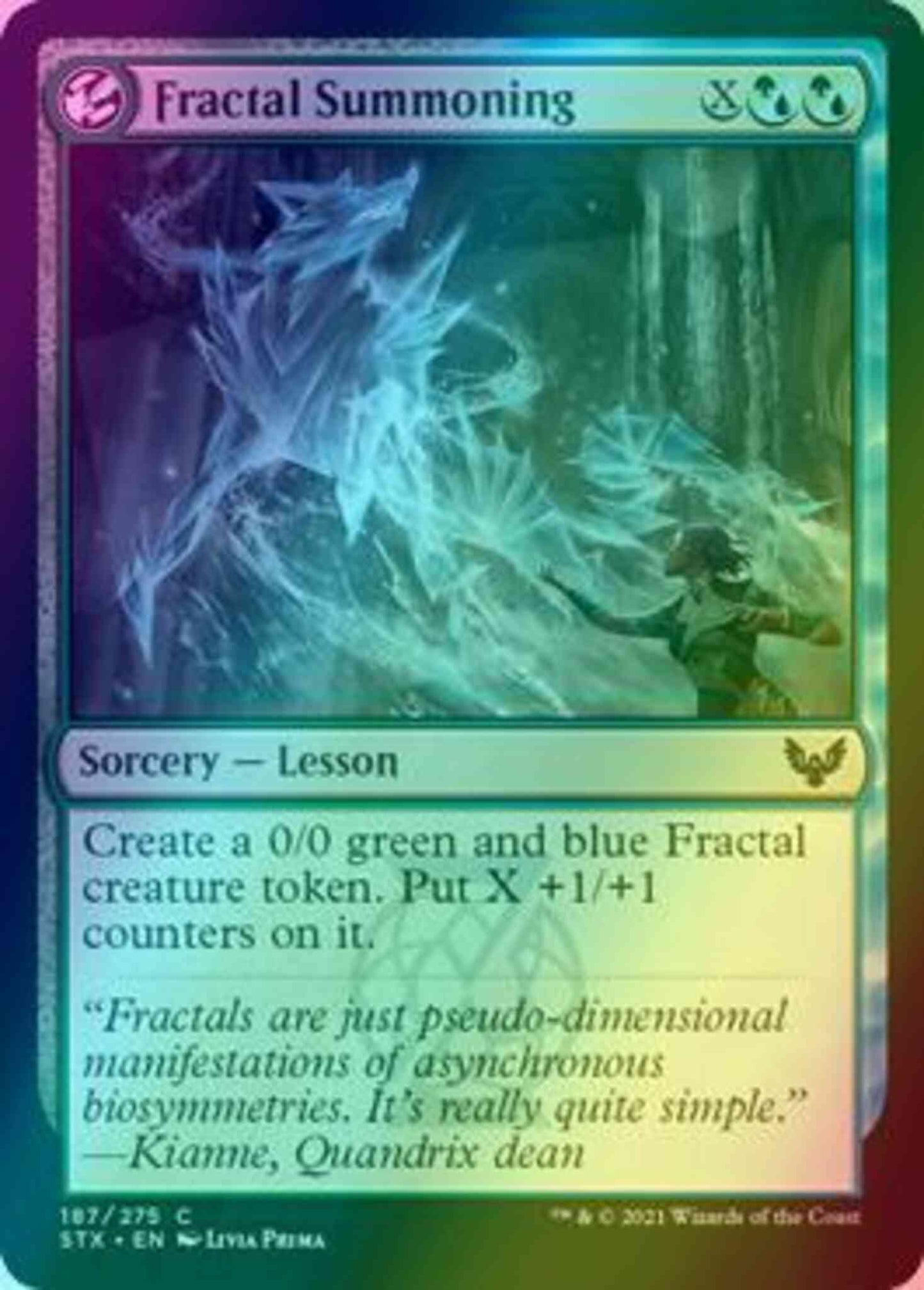 Fractal Summoning [187] [Strixhaven: School of Mages] [Foil]