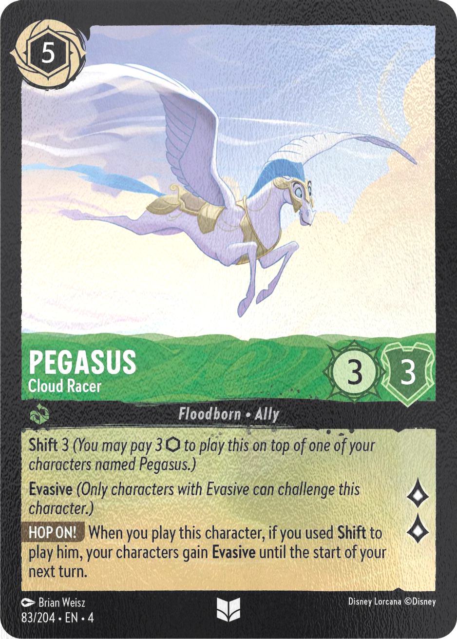 Pegasus - Cloud Racer - 83/204 [Ursula's Return] [Cold Foil]