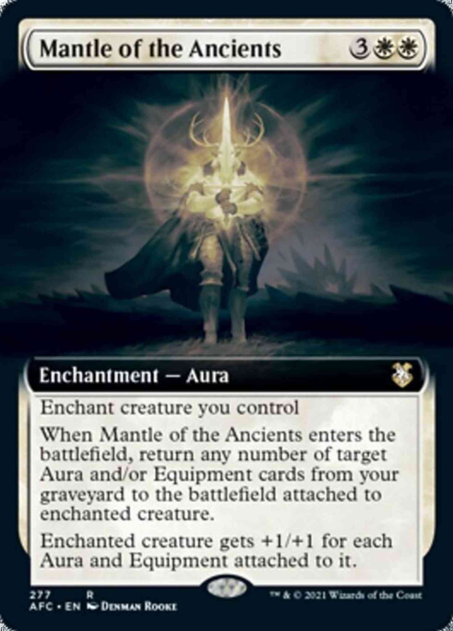 Mantle of the Ancients [277] [Extended Art] [Adventures in the Forgotten Realms Commander] [Non-Foil]