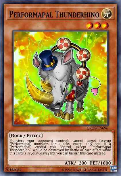 Performapal Thunderhino - CROS-EN096 - Common - Unlimited