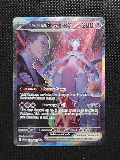 Team Rocket's Mewtwo ex — Special Illustration Rare — ID 17203
