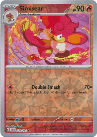 Simisear - 023/191 - Common [sv08-023] [Reverse Holo]