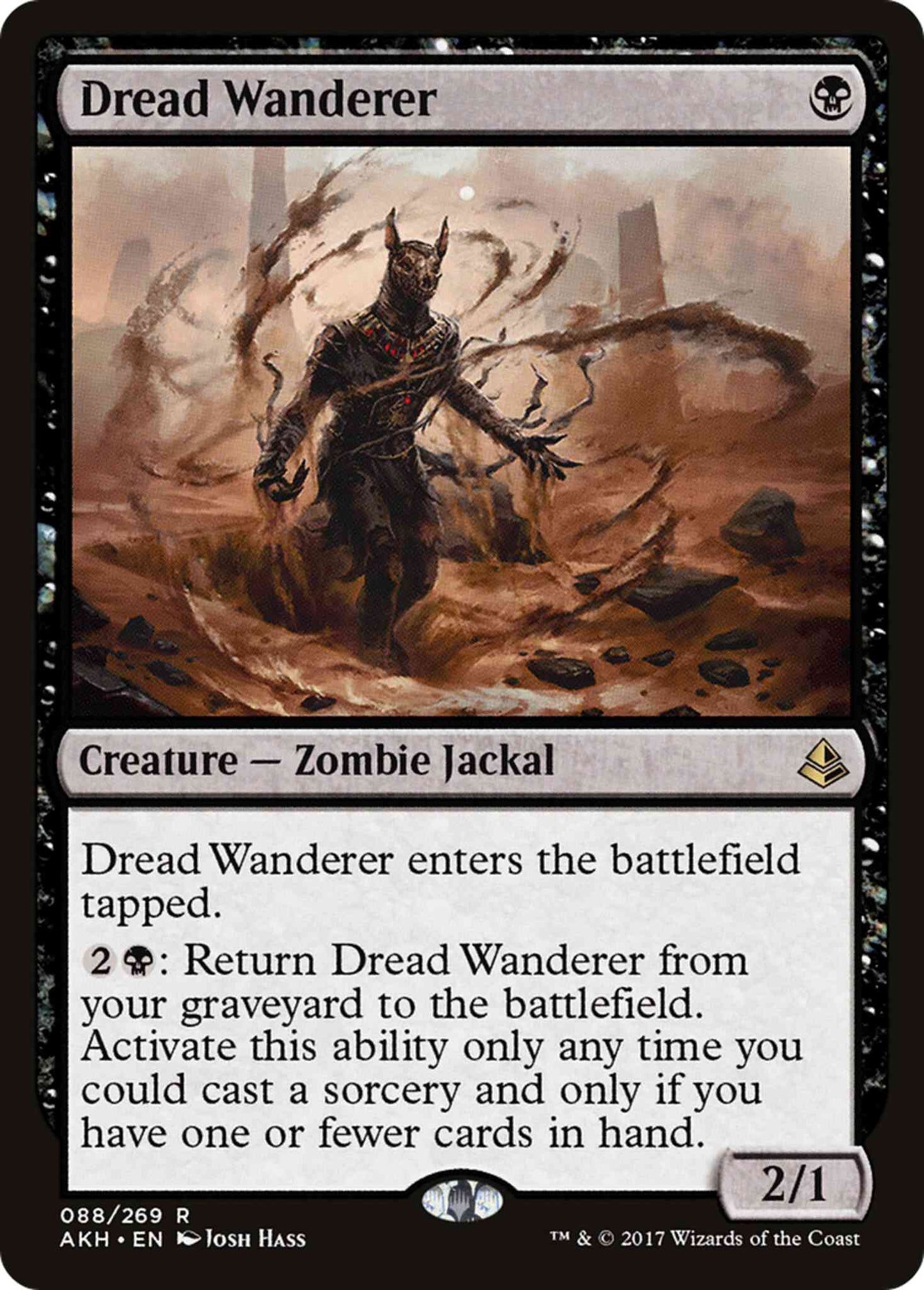 Dread Wanderer [88] [Amonkhet] [Non-Foil]