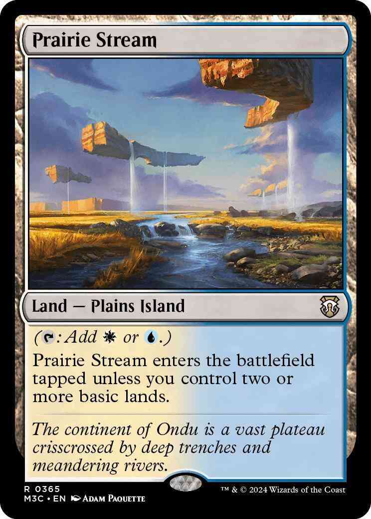 Prairie Stream [365] [Modern Horizons 3: Commander] [Non-Foil]