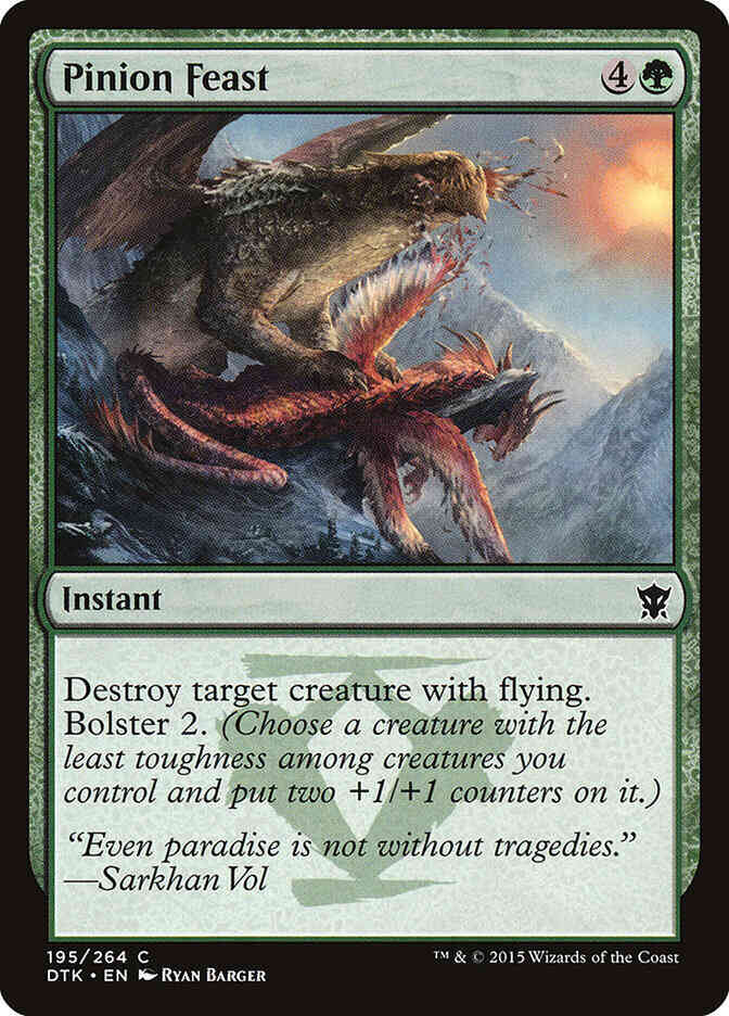 Pinion Feast [195] [Dragons Of Tarkir] [Non-Foil]