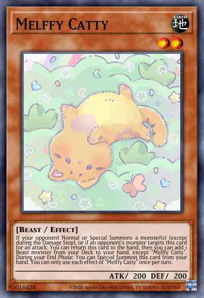 Melffy Catty - ROTD-EN018 - Super Rare - 1st Edition