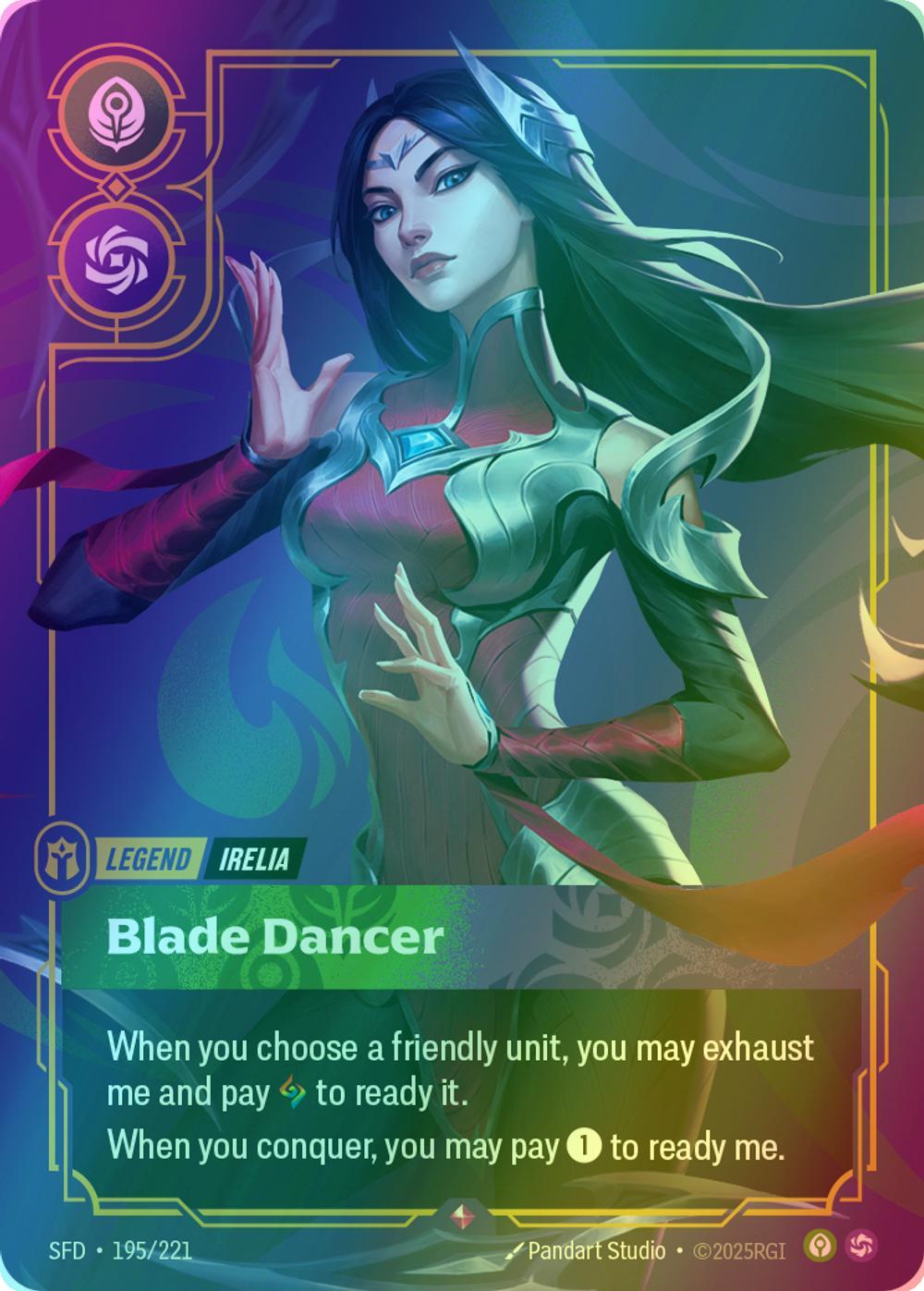 Blade Dancer (Irelia) - 195/221 [Spiritforged] [Foil]