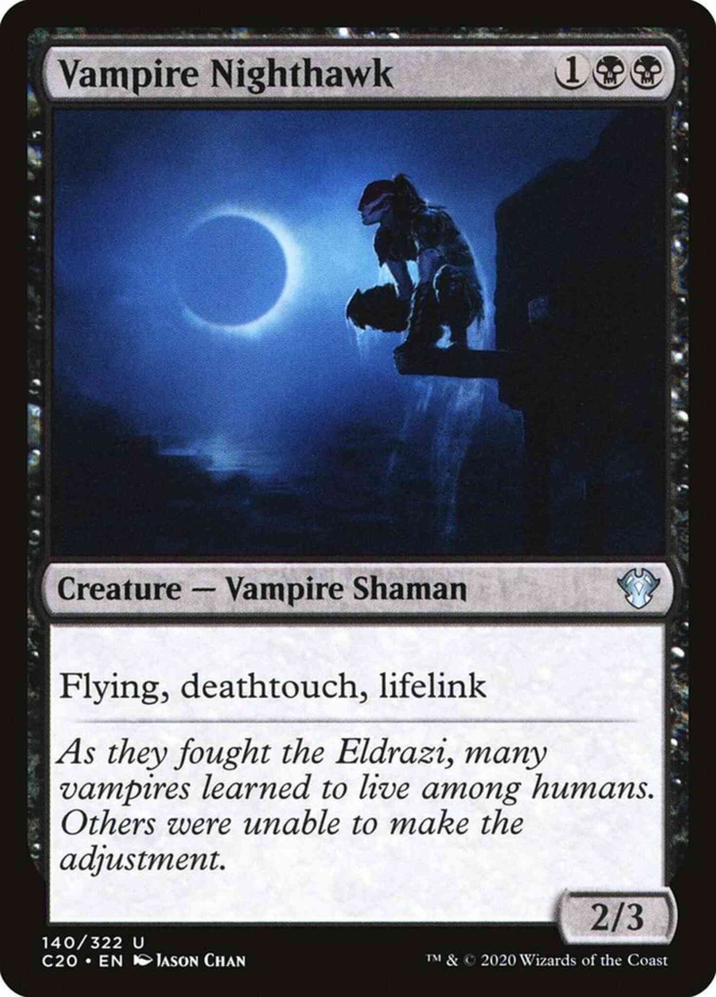 Vampire Nighthawk [140] [Commander 2020] [Non-Foil]