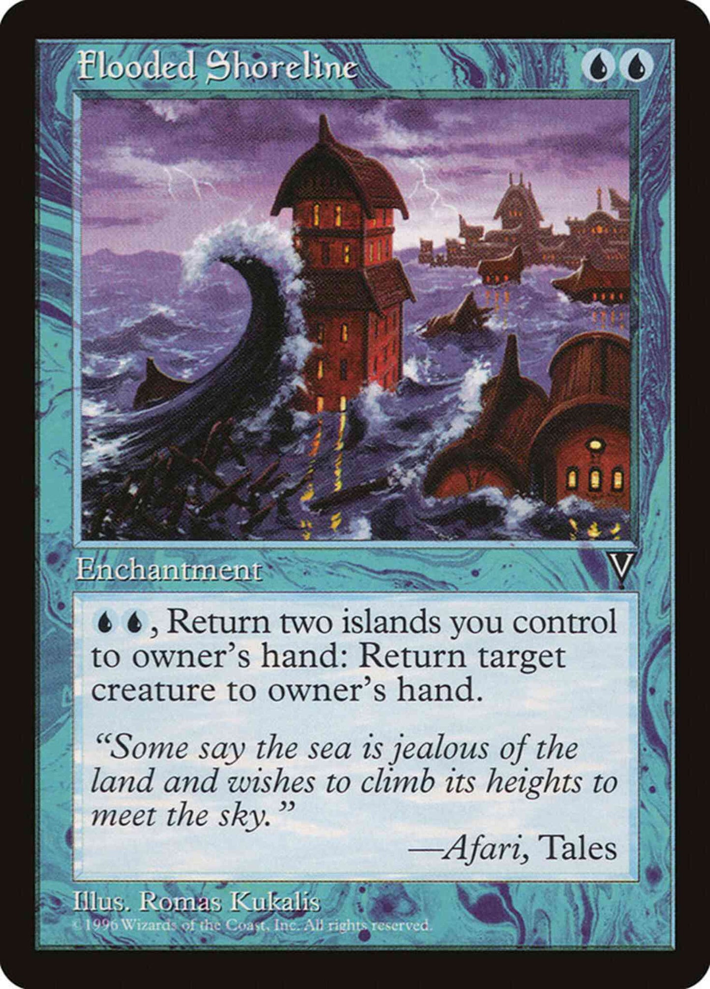 Flooded Shoreline [32] [Visions] [Non-Foil]