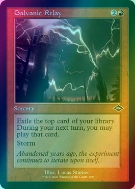 Galvanic Relay [406] [Retro Frame] [Modern Horizons 2] [Etched Foil]