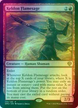 Keldon Flamesage [135] [Dominaria United] [Foil]