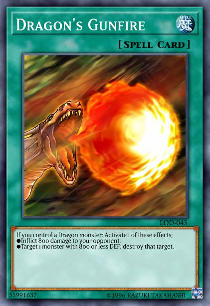 Dragon's Gunfire - BP03-EN141 - Common - 1st Edition