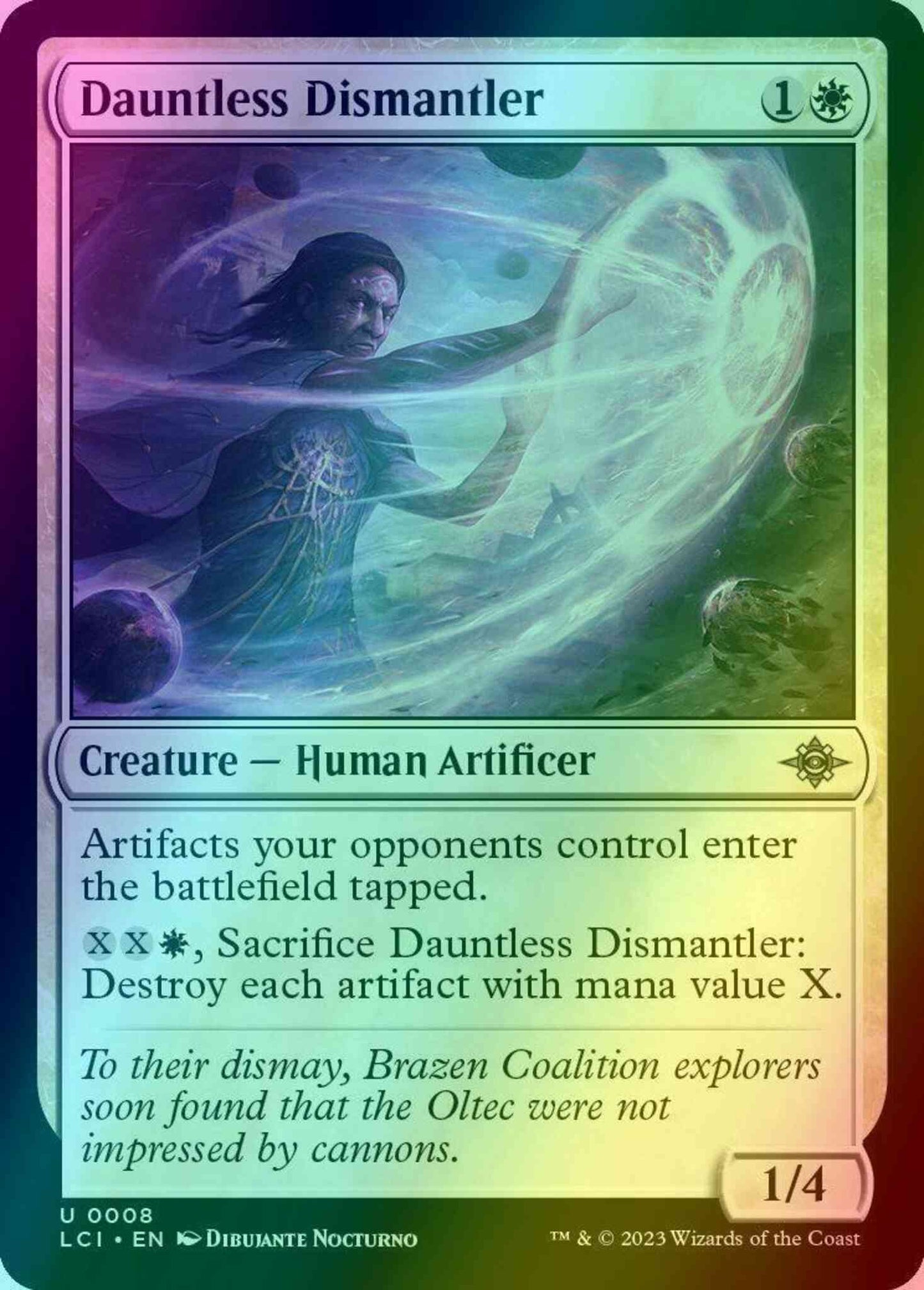 Dauntless Dismantler [8] [The Lost Caverns of Ixalan] [Foil]