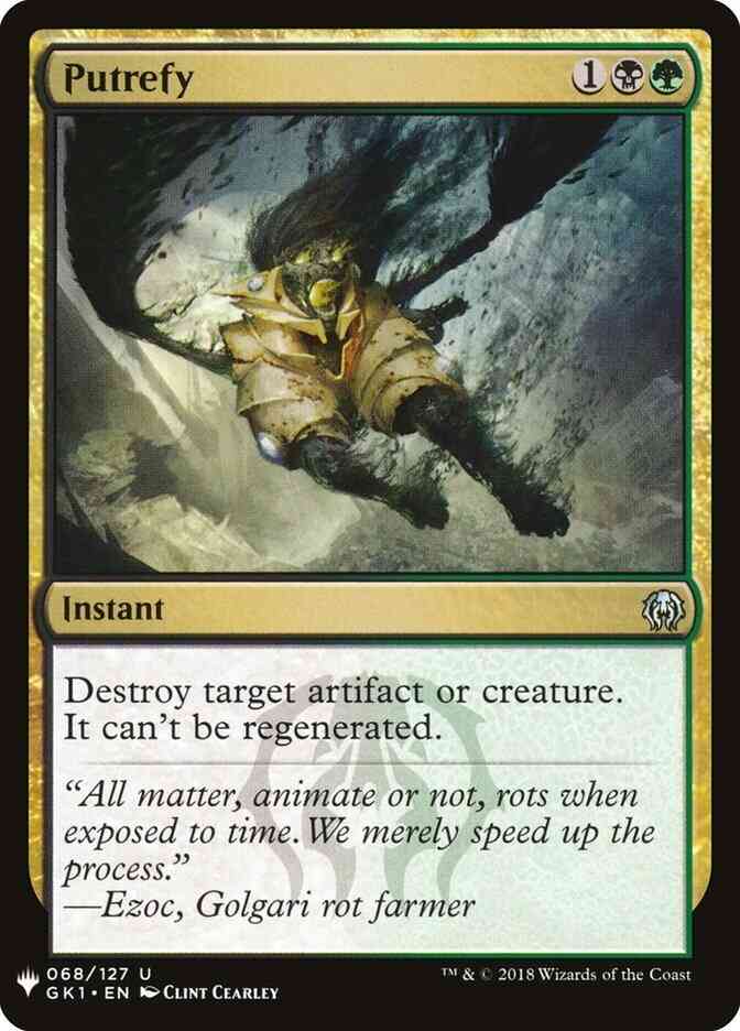 Putrefy [GK1-68] [The List] [Non-Foil]