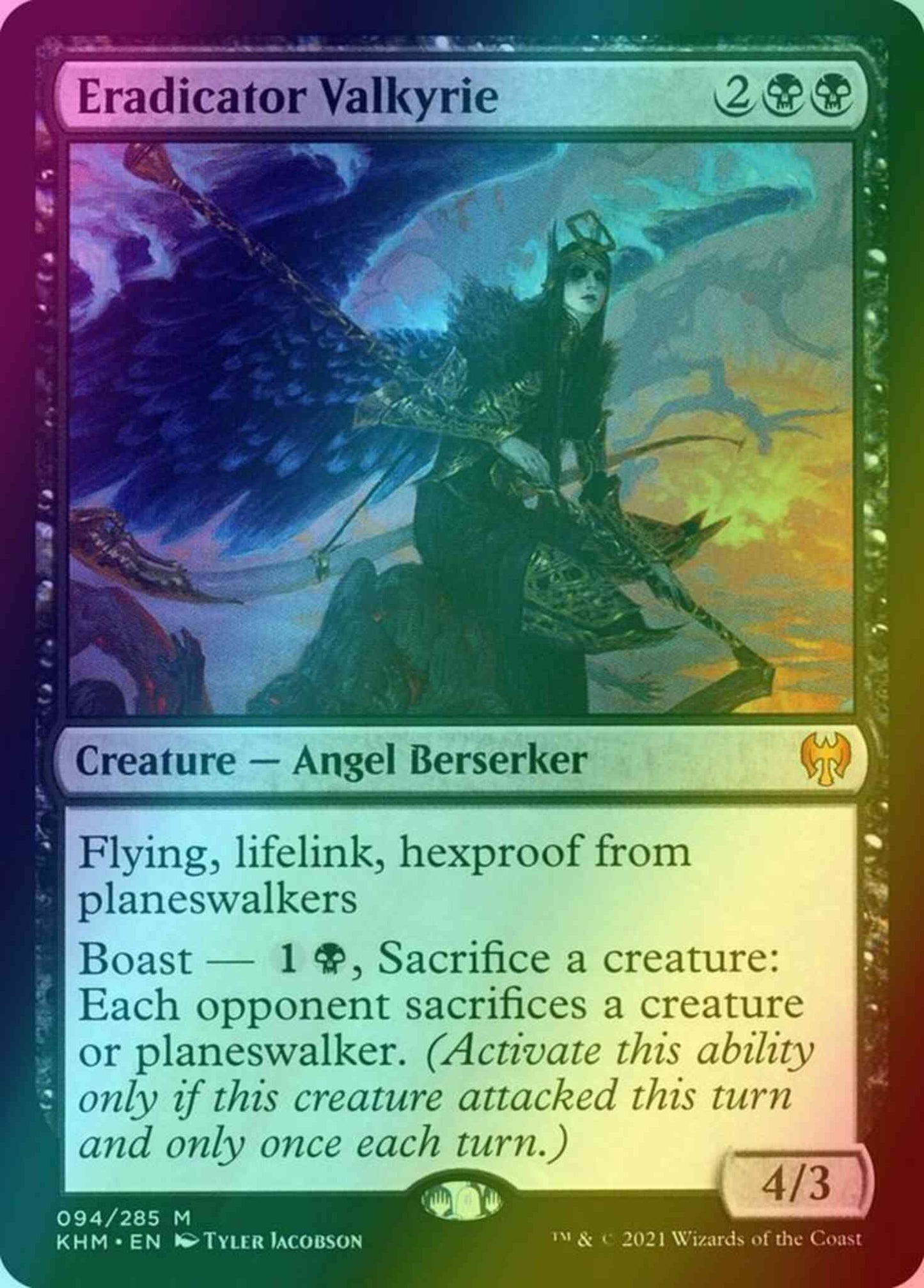 Eradicator Valkyrie [94] [Kaldheim] [Foil]