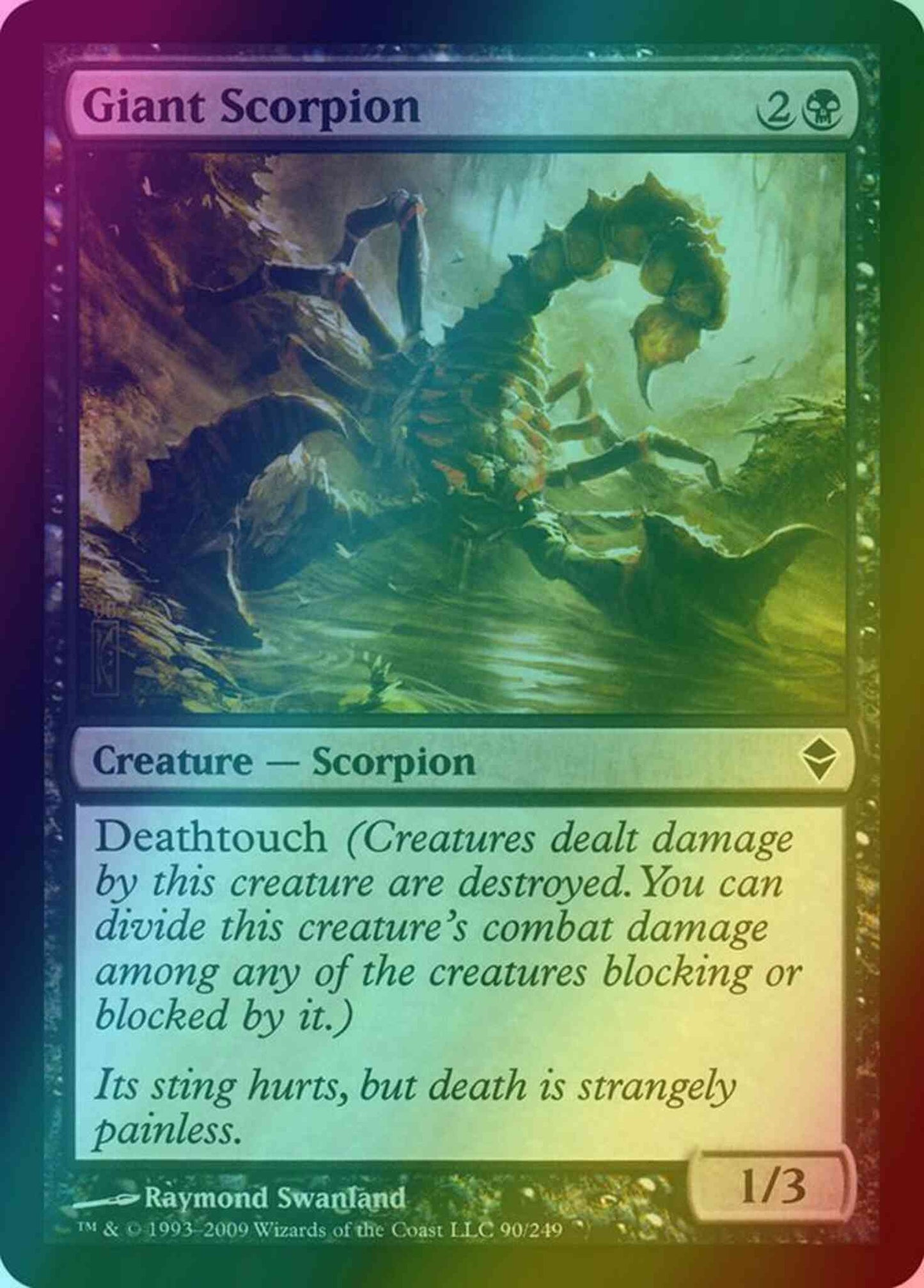Giant Scorpion [90] [Zendikar] [Foil]