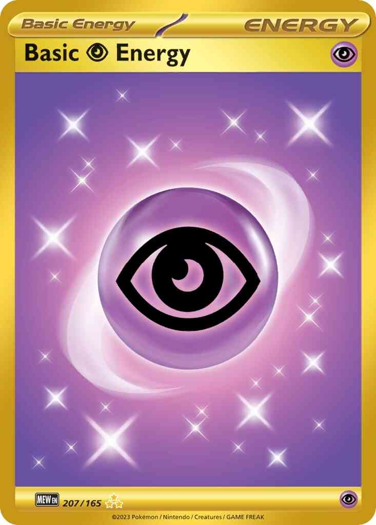 Basic Psychic Energy - 207/165 - Hyper Rare [sv035-207] [Secret]