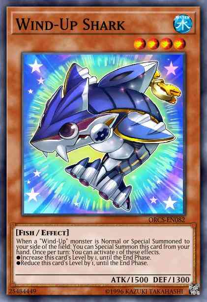 Wind-Up Shark - CBLZ-ENSE1 - Super Rare - Limited