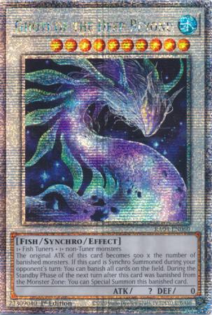 Ghoti of the Deep Beyond - RA04-EN060 - Quarter Century Secret Rare - 1st Edition
