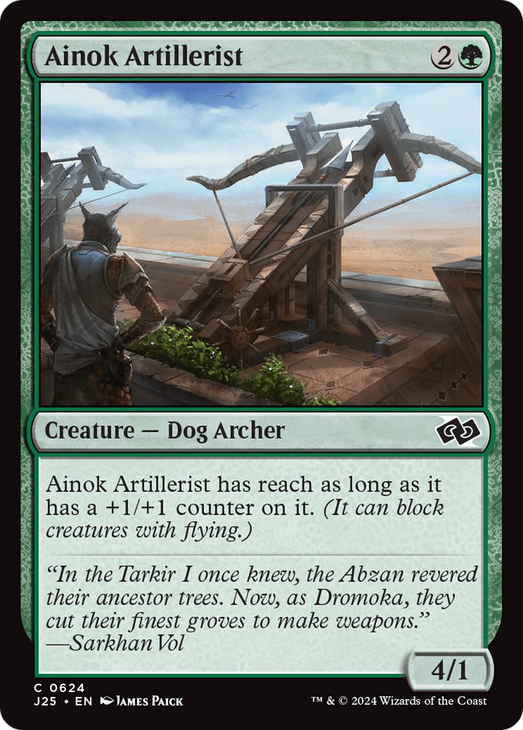 Ainok Artillerist [624] [Foundations: Jumpstart] [Non-Foil]