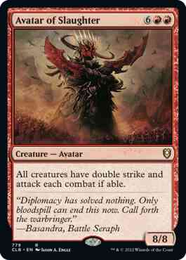 Avatar of Slaughter [779] [Commander Legends: Battle for Baldur's Gate] [Non-Foil]