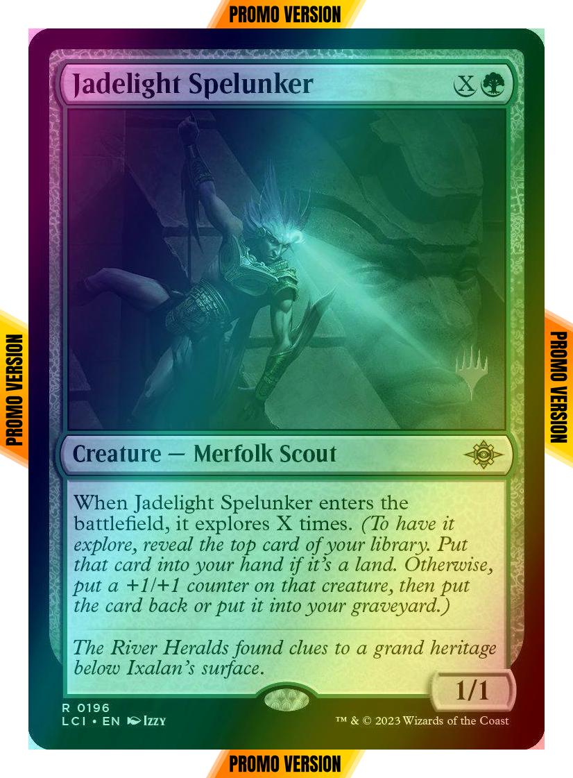 Jadelight Spelunker [196p] [Promo Pack] [The Lost Caverns of Ixalan: Promos] [Foil]