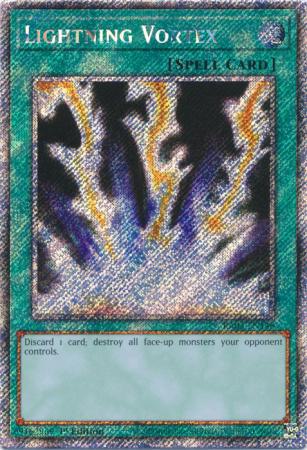 Lightning Vortex - RA03-EN148 - Platinum Secret Rare - 1st Edition