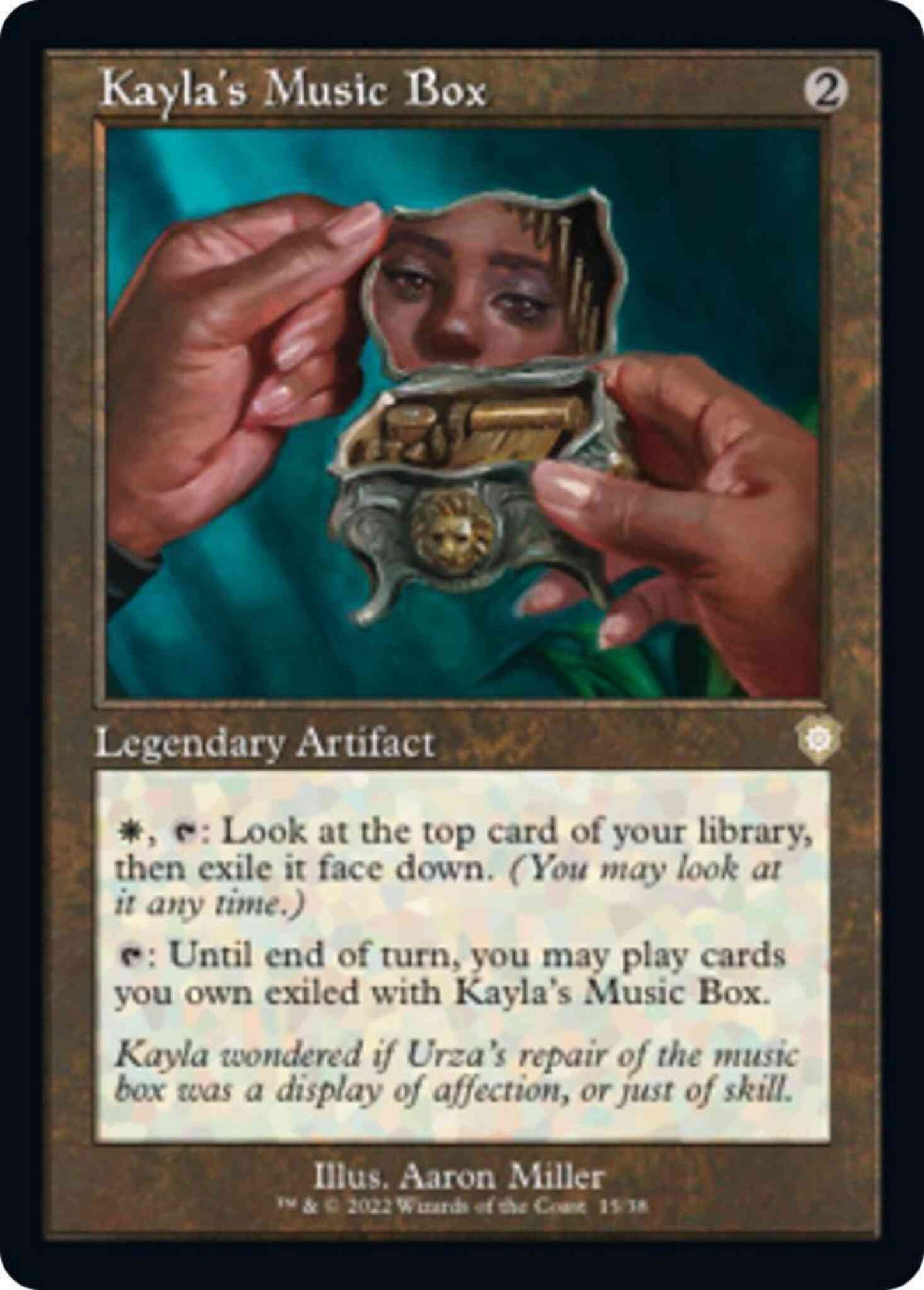 Kayla's Music Box [15] [Retro Frame] [The Brothers' War: Commander] [Non-Foil]