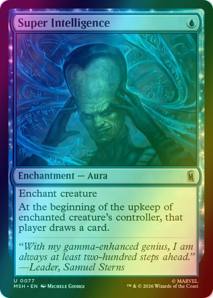 Super Intelligence [77] [Marvel Super Heroes] [Foil]