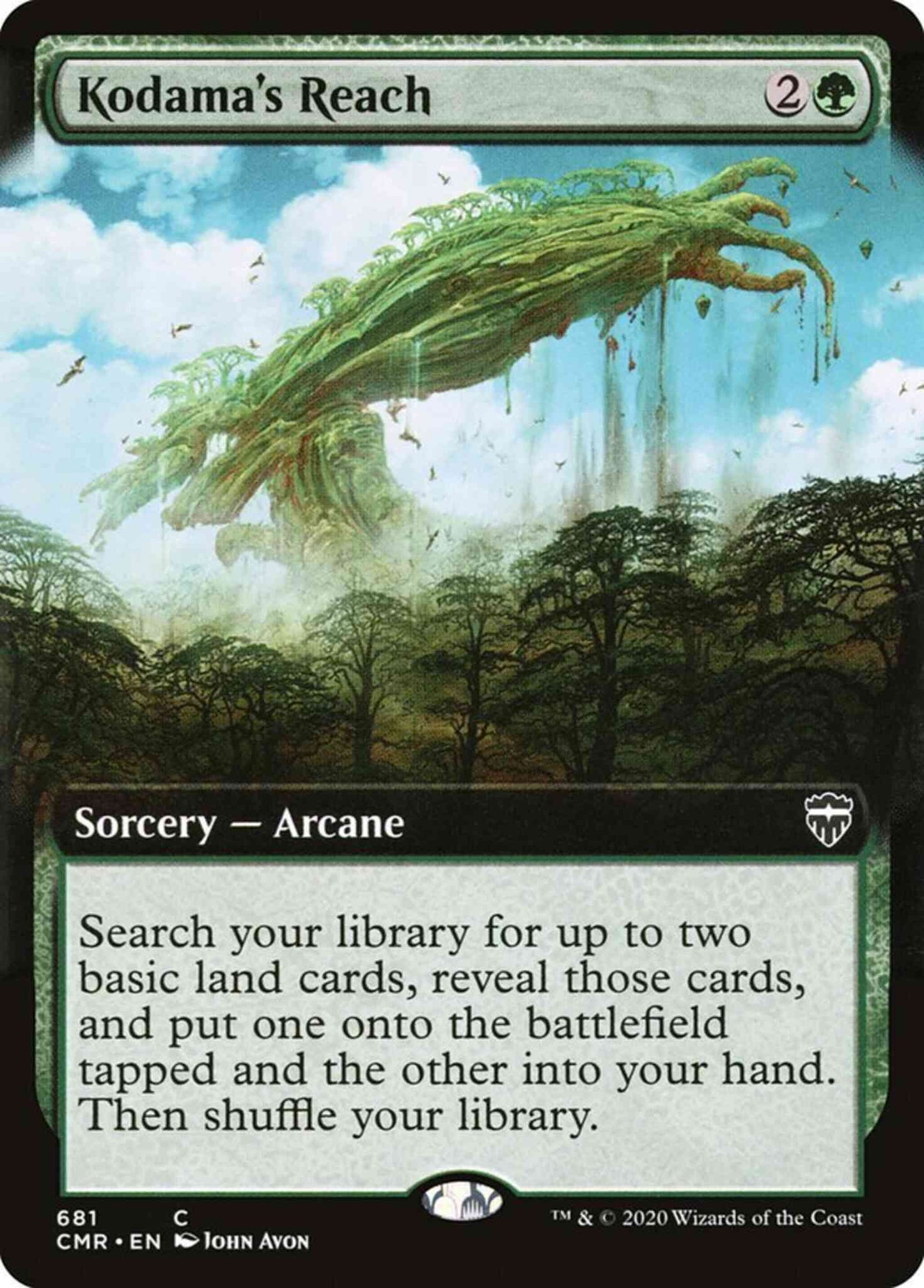 Kodama's Reach [681] [Extended Art] [Commander Legends] [Non-Foil]