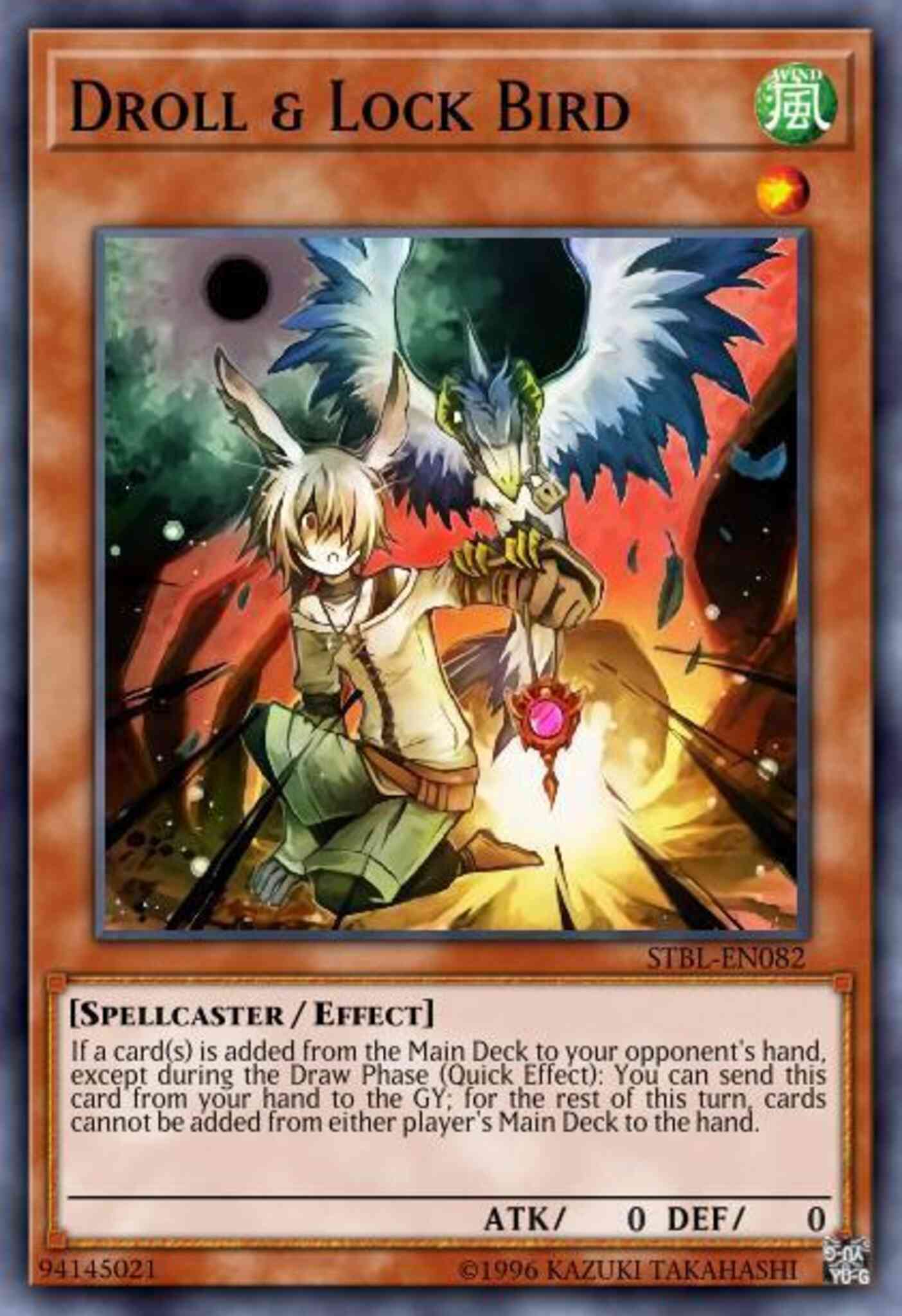 Droll & Lock Bird - LCKC-EN077 - Ultra Rare - 1st Edition