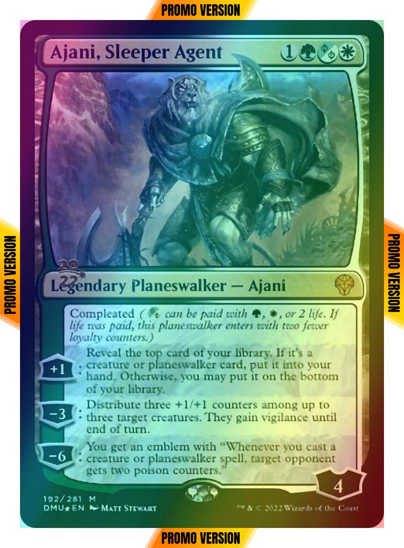 Ajani, Sleeper Agent [192s] [Prerelease] [Dominaria United: Promos] [Foil]