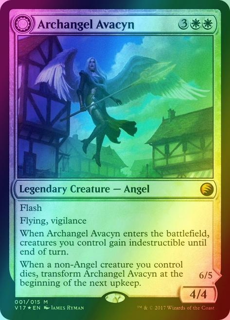 Archangel Avacyn // Avacyn, the Purifier [1] [From the Vault: Transform] [Foil]