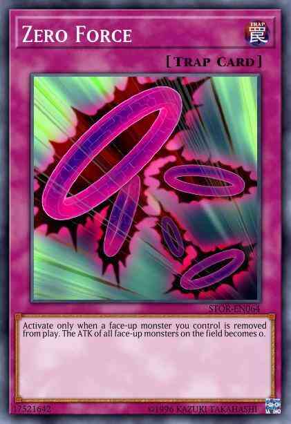 Zero Force - STOR-EN064 - Common - 1st Edition