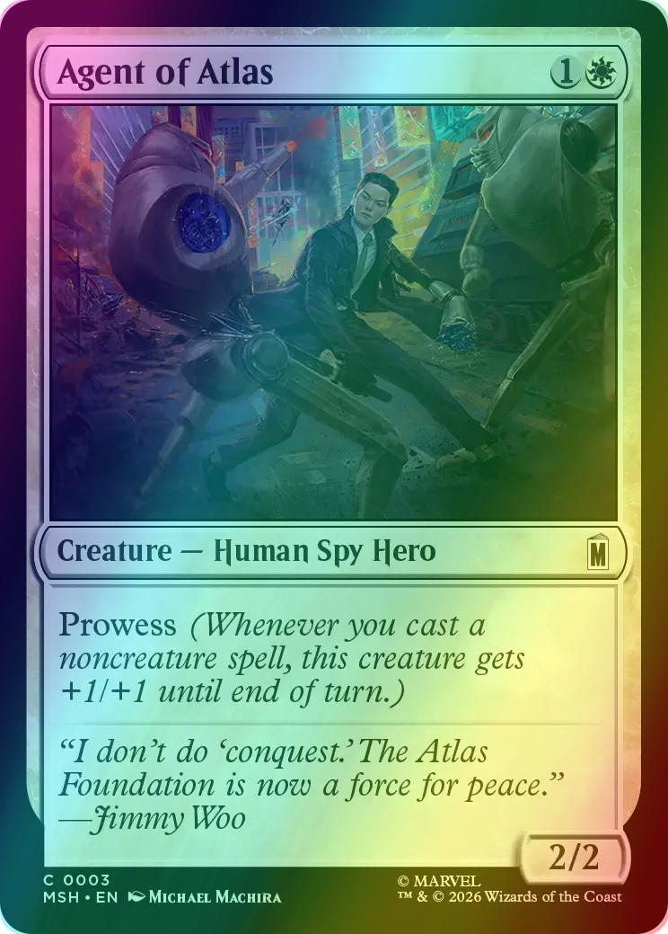 Agent of Atlas [3] [Marvel Super Heroes] [Foil]