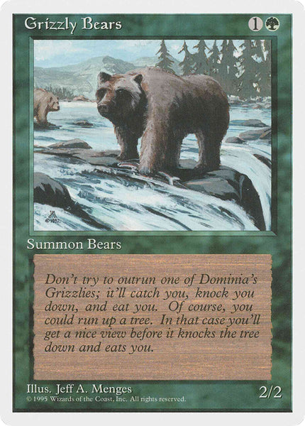 Grizzly Bears [250] [Fourth Edition] [Non-Foil] – Face to Face Games