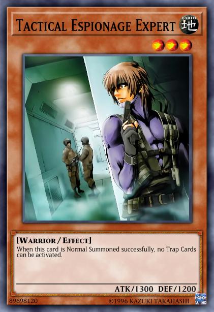 Tactical Espionage Expert - DR3-EN083 - Common - Unlimited