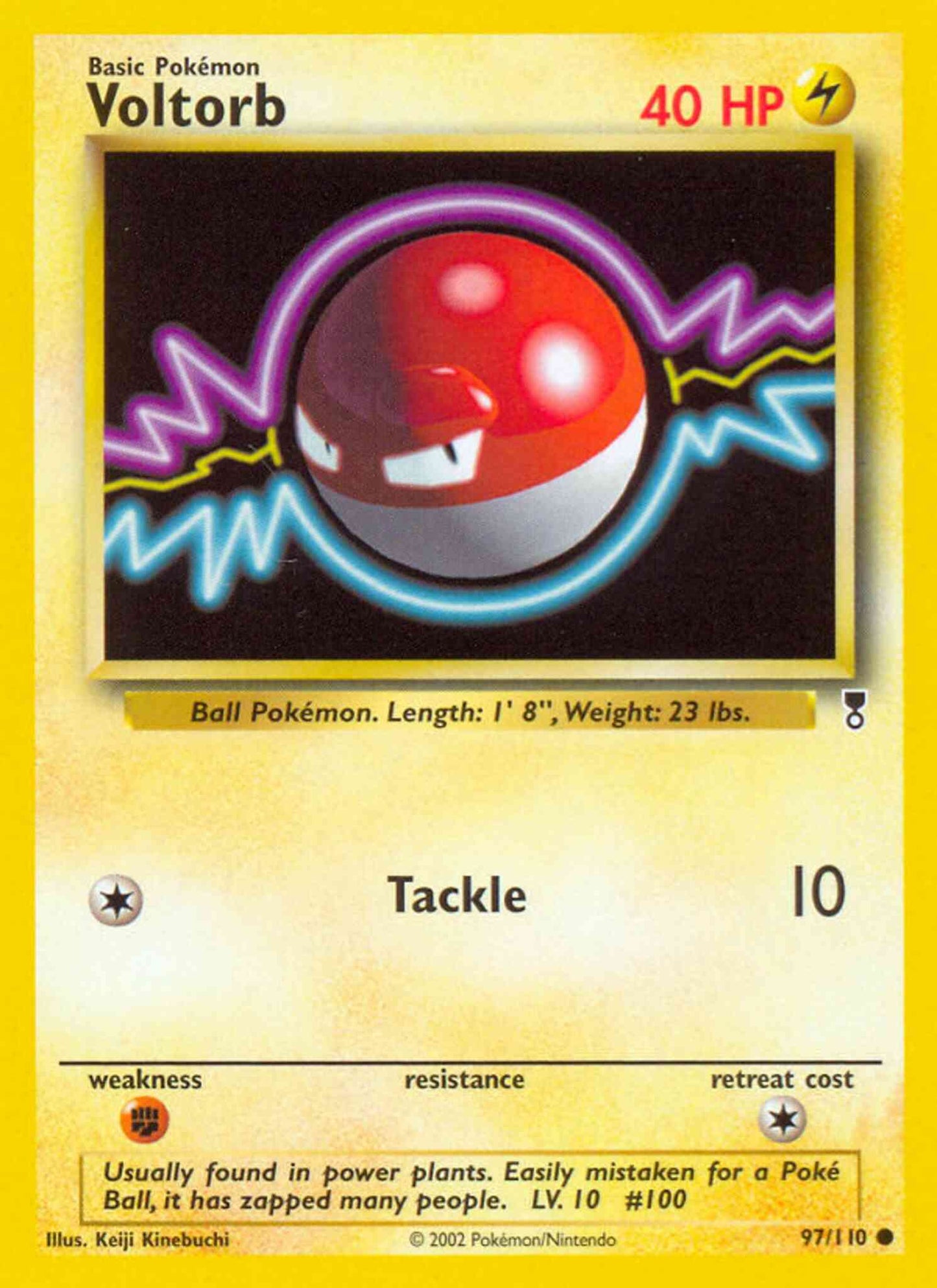 Voltorb - 97/110 - Common [base6-97] [Non-Holo]