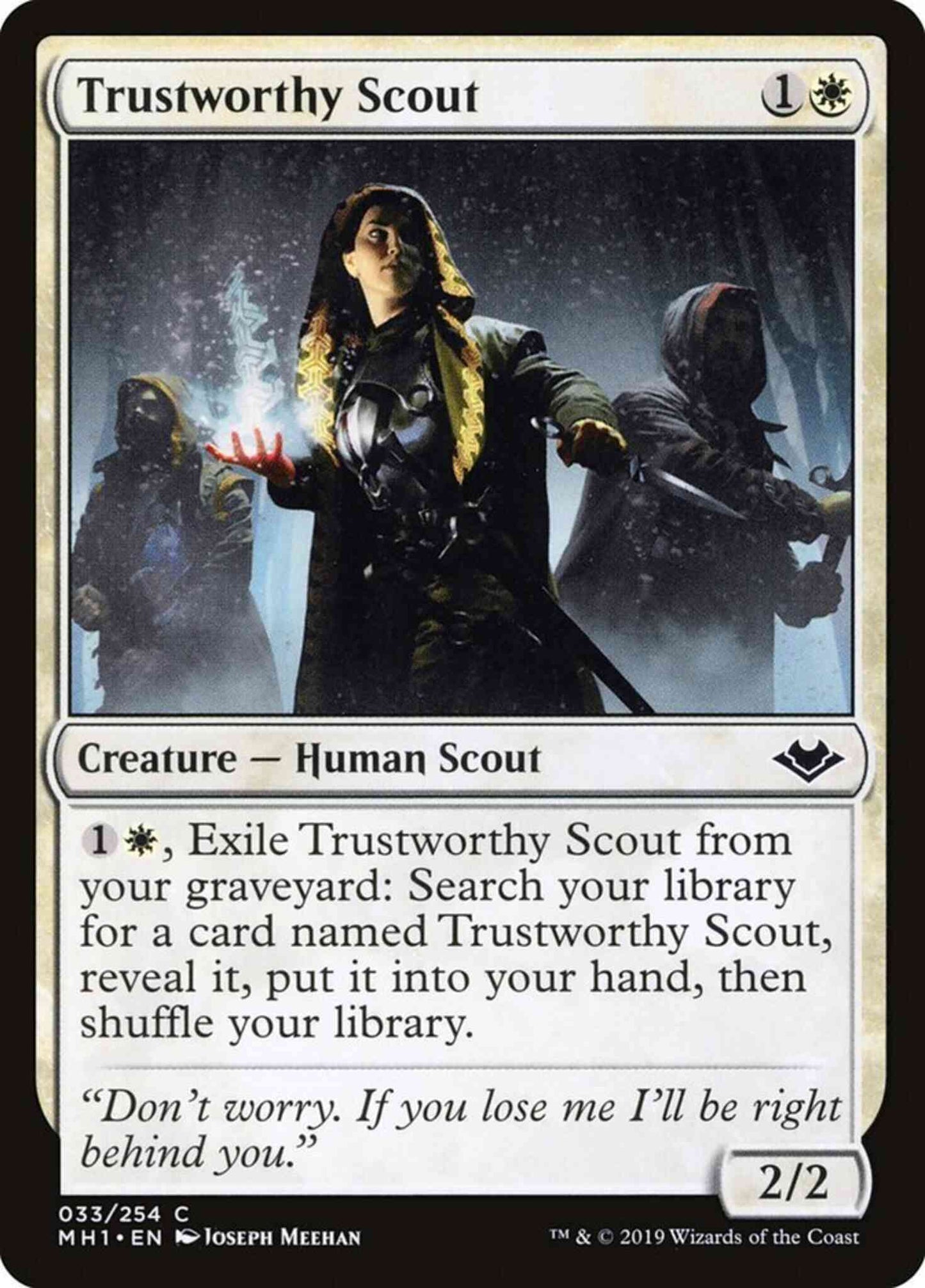 Trustworthy Scout [33] [Modern Horizons] [Non-Foil]