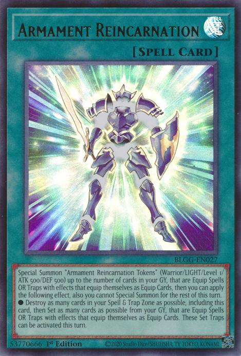 Armament Reincarnation - BLGG-EN027 - Ultra Rare - 1st Edition