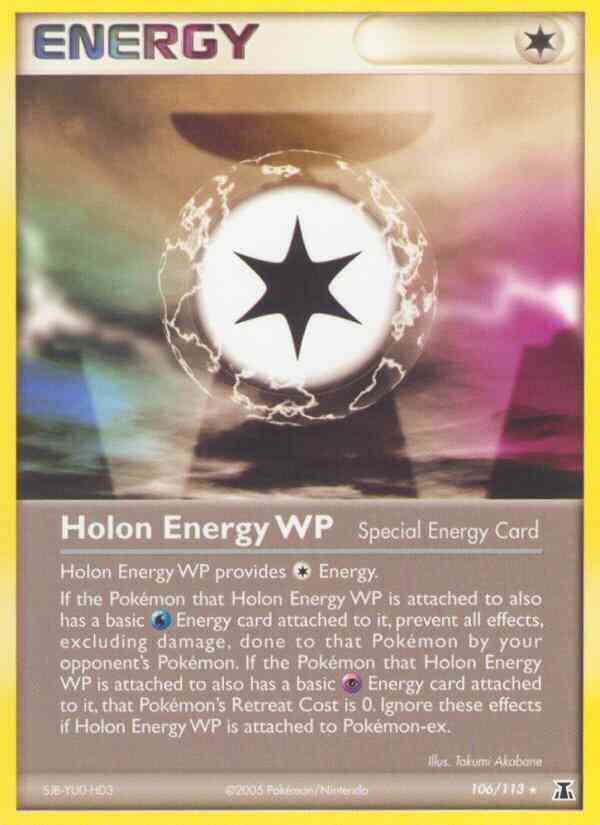Holon Energy WP - 106/113 - Rare [ex11-106] [Reverse Holo]